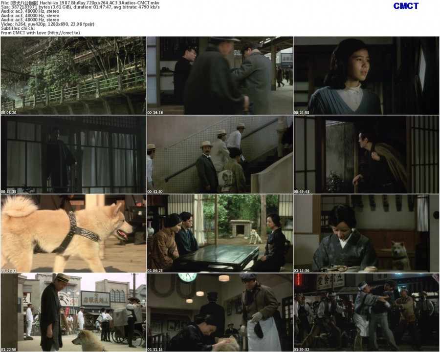 [忠犬八公物语]Hachi-ko.1987.BluRay.720p.x264.AC3-CMCT[国粤日三语中字]插图1