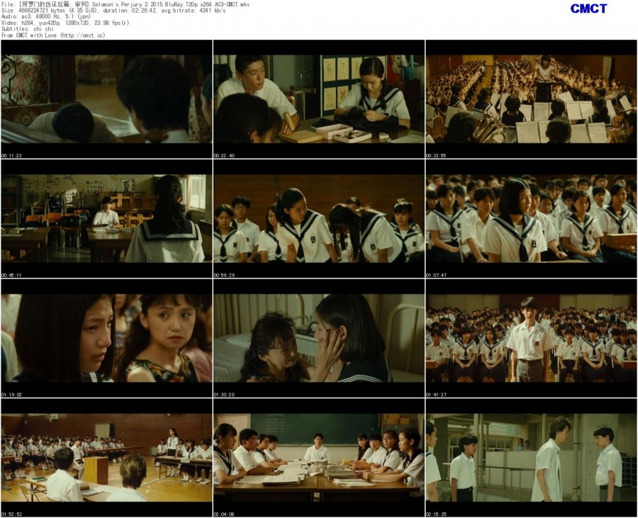 [所罗门的伪证后篇：审判]2015.BluRay.720p.x264.AC3-CMCT[日语中字]插图1