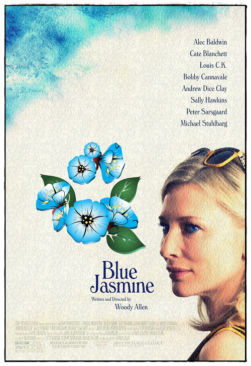 《蓝色茉莉》( Blue.Jasmine) Joeking原创插图