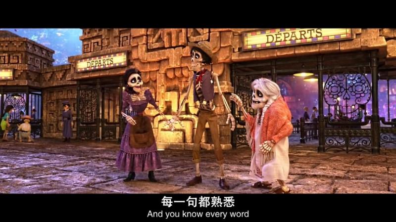 [寻梦环游记][国英粤台/中英双字][Coco][2017][BD1080P][X264][AAC][English&Mandarin&Cantonese&Taiwanese][CHS-ENG 6GB]插图2