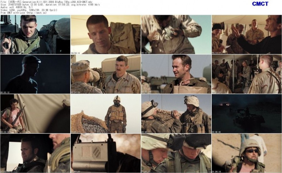 [杀戮一代]Generation.Kill.Complete.2008.BluRay.720p.x264.AC3-CMCT[中英字幕]插图1